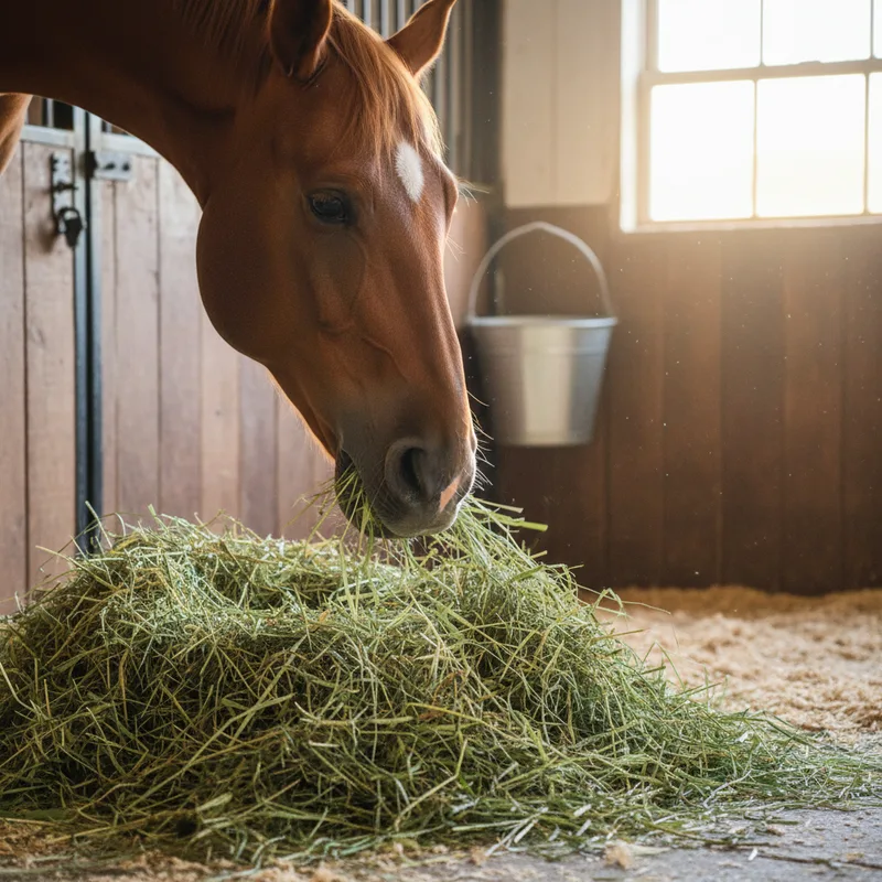 Alimentation du cheval : guide pour une ration equilibree