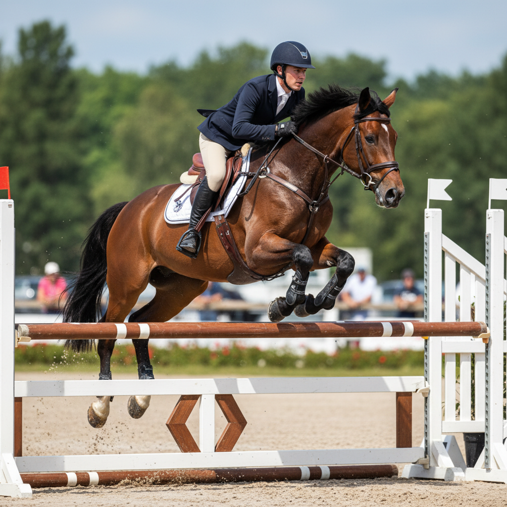 Debuter en concours de saut d'obstacles : guide cavalier