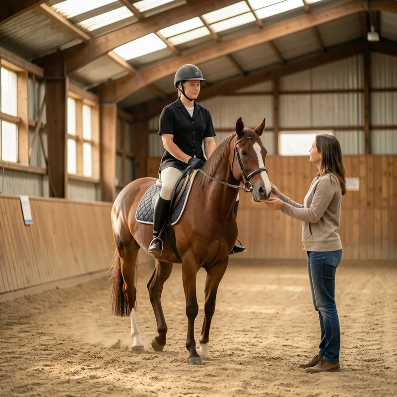 Debuter l'equitation adulte : par ou commencer sereinement