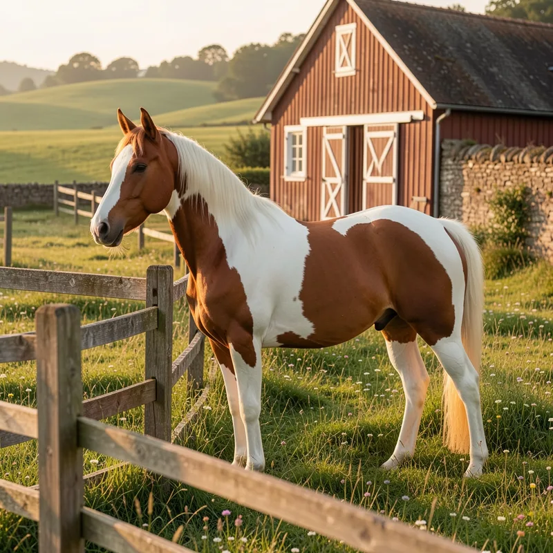 Élevage de chevaux pie : races, coûts et démarches